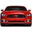 Přední znak Ford Mustang lesklý chrom (od 2018)
