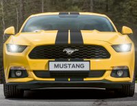 Ozdobné pruhy na karosérii černá barva Ford Mustang (kabriolet, od 2015 - 2018)