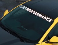 Polep na čelní sklo Ford Performance - Ford Mustang (od 2015)